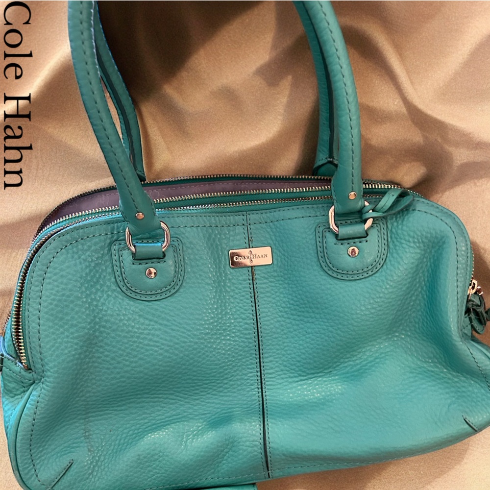 Cole Haan Leather Handbag and matching wallet
